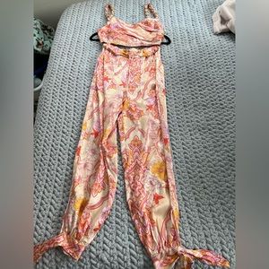 Zara Satin Matching Set